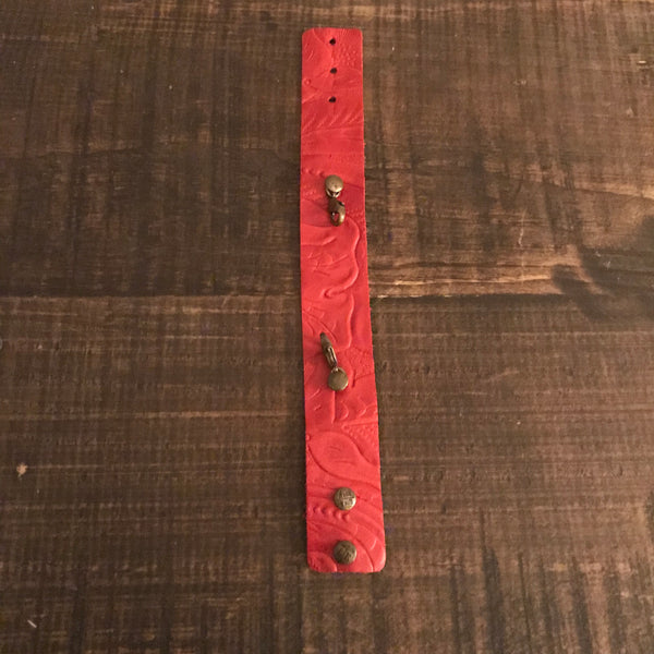 Bracelet - Lenny and Eva - Thin Leather Cuff Bracelet - CLEARANCE