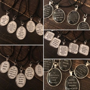 Sentiments & Suede Jewelry