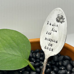 Plant Marker - Thank you for helping me grow