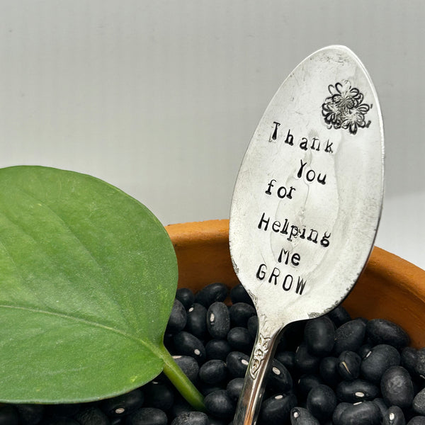 Plant Marker - Thank you for helping me grow