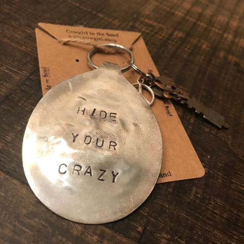 Keychain - Hide Your Crazy