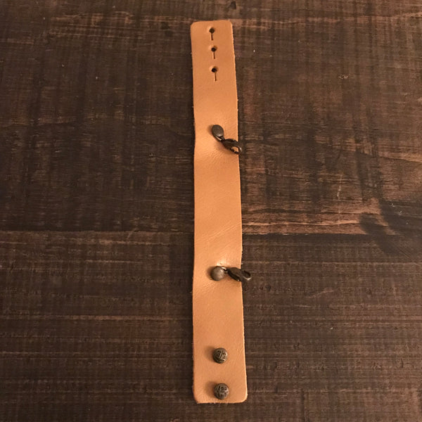 Bracelet - Lenny and Eva - Thin Leather Cuff Bracelet - CLEARANCE