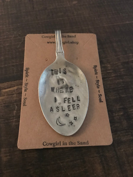 Bookmark - This Is Where I Fell Asleep