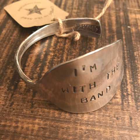 Bracelet - Vintage Spoon Bracelet - I'm With the Band - CLEARANCE