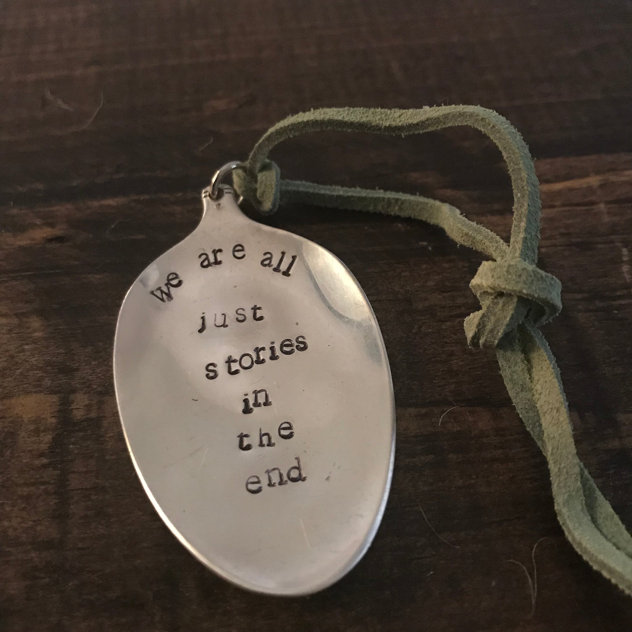 Bookmark - We Are All Just Stories in the End