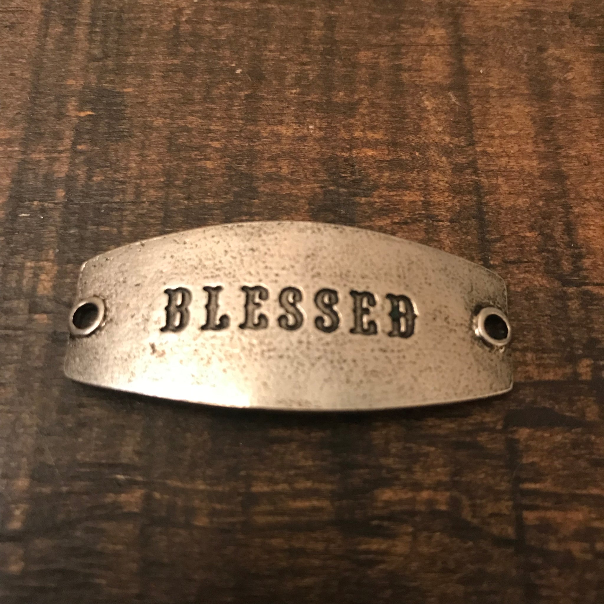 Bracelet - Lenny and Eva - Small Sentiment for Thin Leather Cuff Bracelet - CLEARANCE