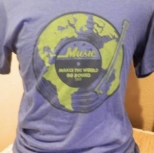 Men's Tee - World Music - CLEARANCE
