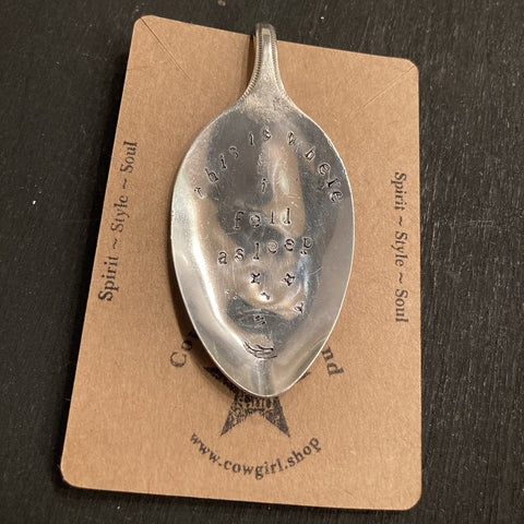 Bookmark - This Is Where I Fell Asleep