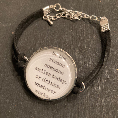Bracelet - Smiles or Drinks