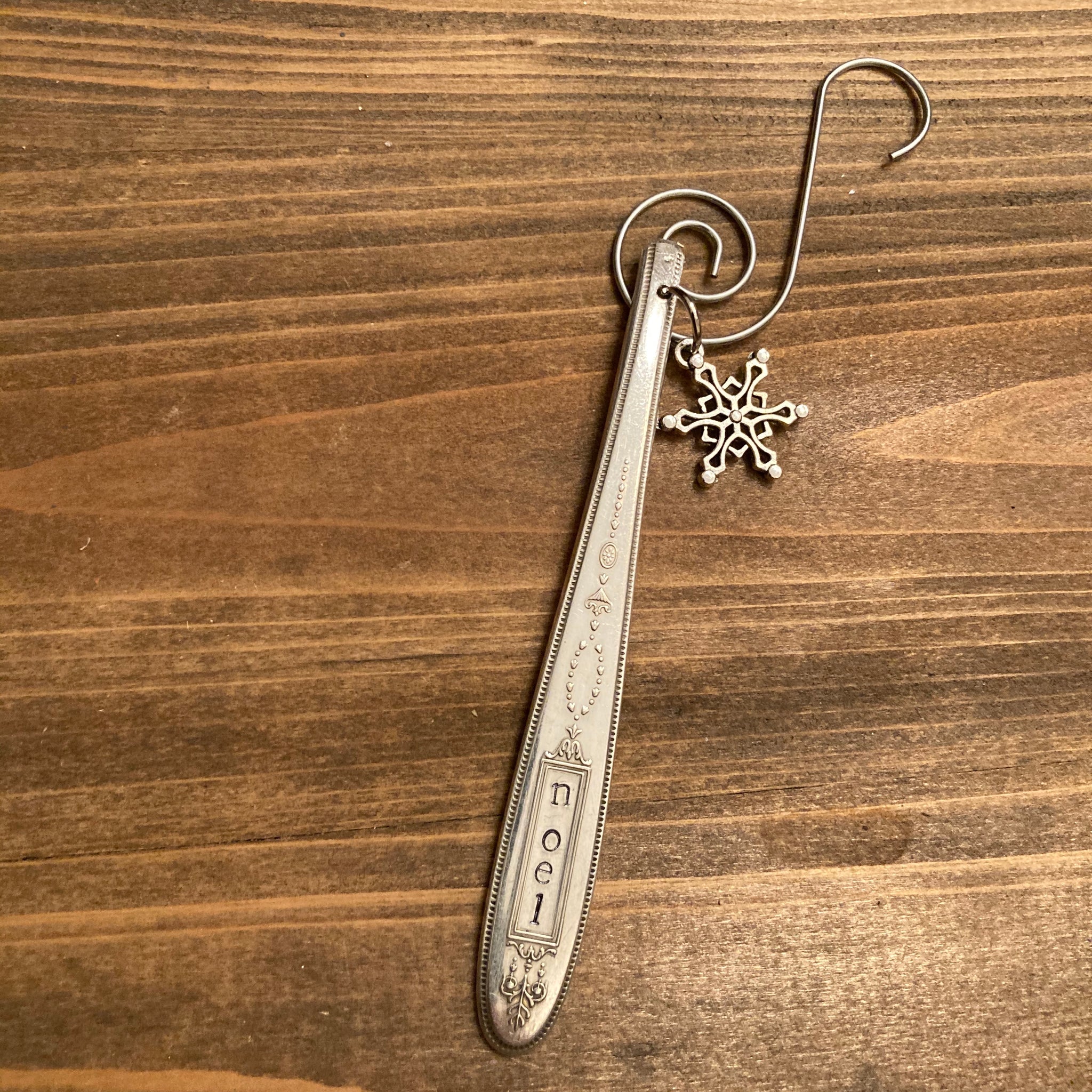 Ornaments - Stamped Flatware - Noel