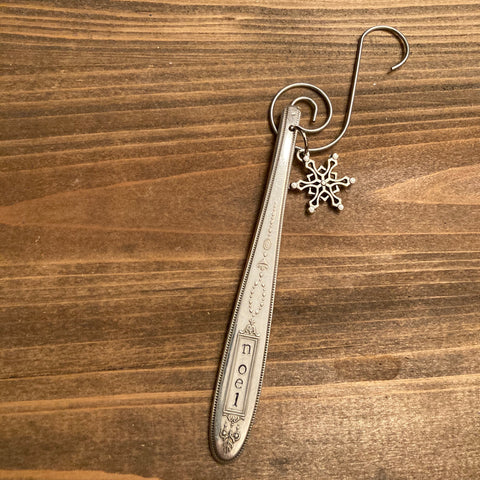 Ornaments - Stamped Flatware - Noel