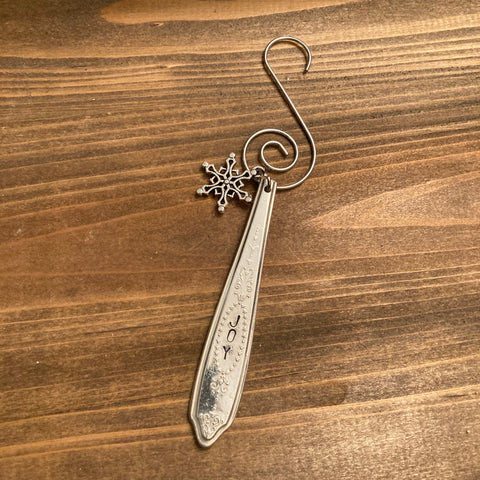 Ornaments - Stamped Flatware - Joy