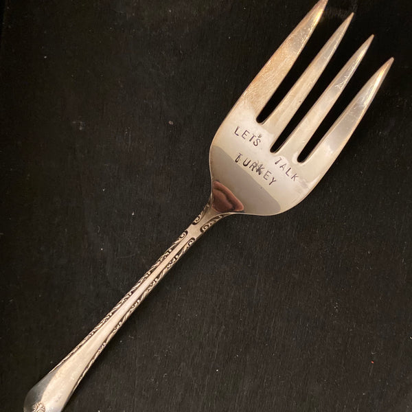 Serving Fork - Let’s Talk Turkey