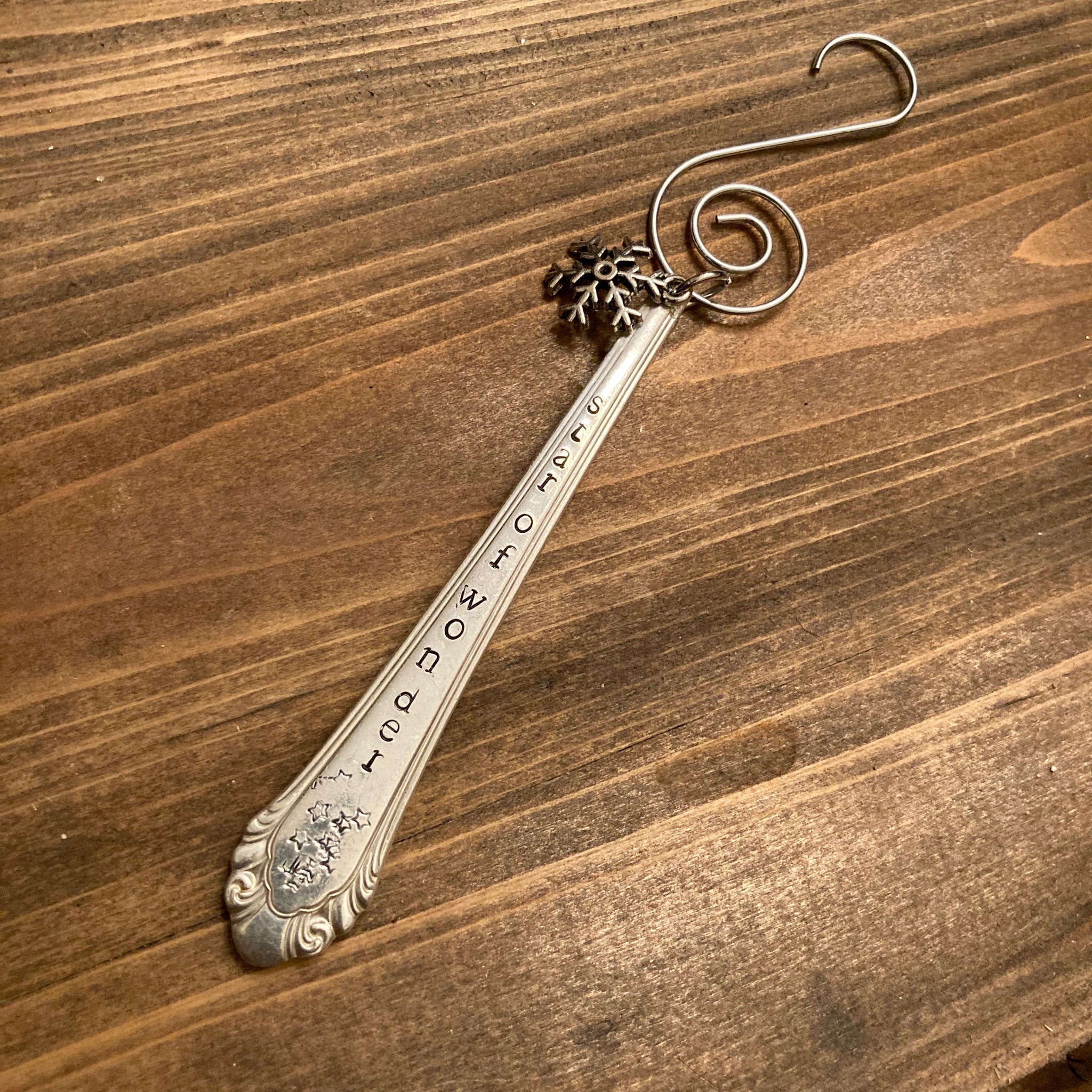 Ornaments - Stamped Flatware - Star of Wonder